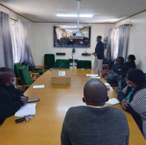 Advancing the use of technology: Lessons learned from COVID-19. Installation of video conferencing facilities.